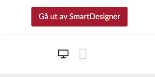 Screenshot of the exit button